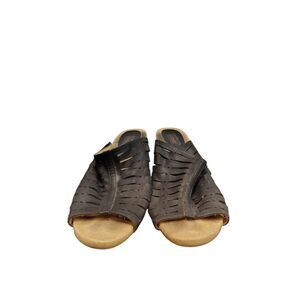 Croft & Barrow Ortholite Women's‎ Slip-on Fisherman 3" Wedge Sandals Size 9